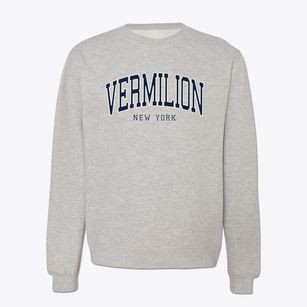 Vermilion New York Traditional Crewneck Sweatshirt