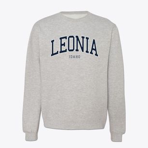 Leonia Idaho Traditional Crewneck Sweatshirt