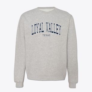 Loyal Valley Texas Traditional Crewneck Sweatshirt
