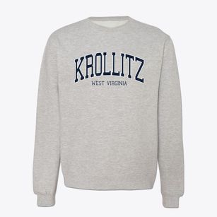 Krollitz West Virginia Traditional Crewneck Sweatshirt