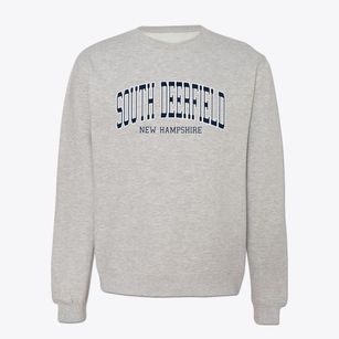 South Deerfield New Hampshire Traditional Crewneck Sweatshirt