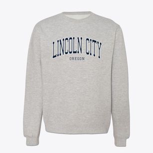 Lincoln City Oregon Traditional Crewneck Sweatshirt