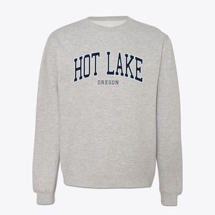 Hot Lake Oregon Traditional Crewneck Sweatshirt