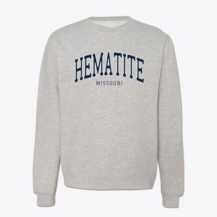 Hematite Missouri Traditional Crewneck Sweatshirt