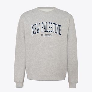 New Palestine Illinois Traditional Crewneck Sweatshirt