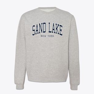 Sand Lake New York Traditional Crewneck Sweatshirt