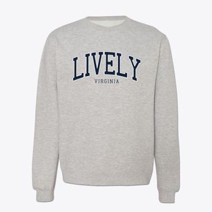 Lively Virginia Traditional Crewneck Sweatshirt