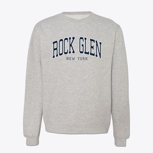 Rock Glen New York Traditional Crewneck Sweatshirt