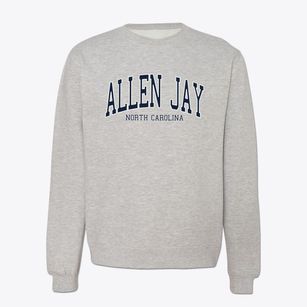 Allen Jay North Carolina Traditional Crewneck Sweatshirt