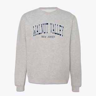 Walnut Valley New Jersey Traditional Crewneck Sweatshirt