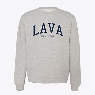 Lava New York Traditional Crewneck Sweatshirt