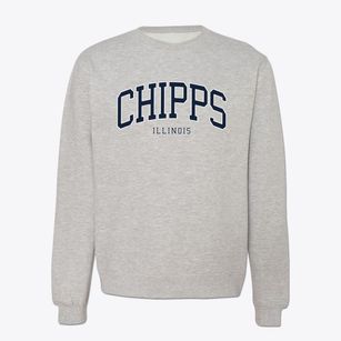 Chipps Illinois Traditional Crewneck Sweatshirt
