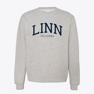 Linn Oklahoma Traditional Crewneck Sweatshirt