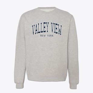 Valley View New York Traditional Crewneck Sweatshirt