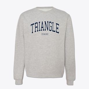 Triangle Idaho Traditional Crewneck Sweatshirt
