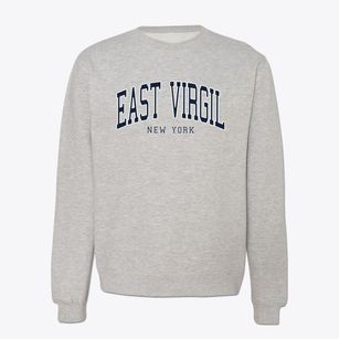 East Virgil New York Traditional Crewneck Sweatshirt