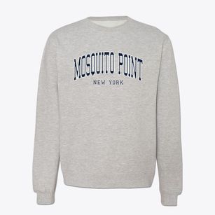 Mosquito Point New York Traditional Crewneck Sweatshirt