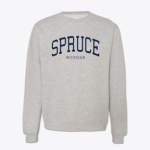 Spruce Michigan Traditional Crewneck Sweatshirt