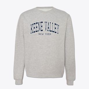 Keene Valley New York Traditional Crewneck Sweatshirt
