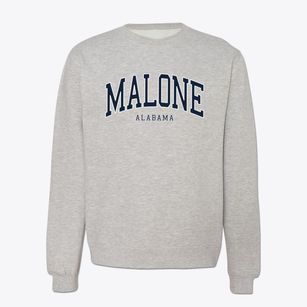 Malone Alabama Traditional Crewneck Sweatshirt