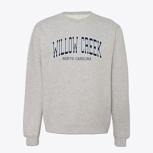 Willow Creek North Carolina Traditional Crewneck Sweatshirt