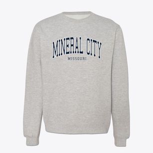 Mineral City Missouri Traditional Crewneck Sweatshirt