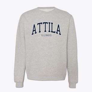 Attila Illinois Traditional Crewneck Sweatshirt