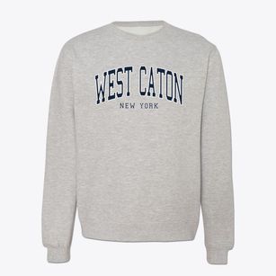 West Caton New York Traditional Crewneck Sweatshirt