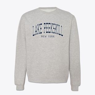 Lake Peekskill New York Traditional Crewneck Sweatshirt
