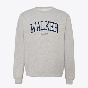 Walker Idaho Traditional Crewneck Sweatshirt