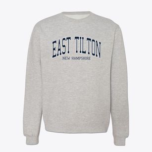 East Tilton New Hampshire Traditional Crewneck Sweatshirt