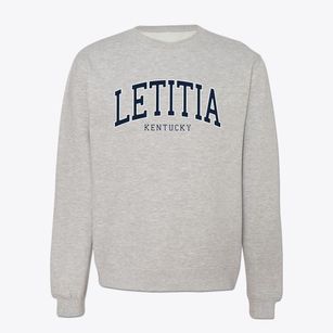 Letitia Kentucky Traditional Crewneck Sweatshirt