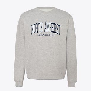 North Amherst Massachusetts Traditional Crewneck Sweatshirt