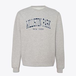 Williston Park New York Traditional Crewneck Sweatshirt