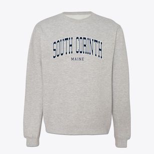 South Corinth Maine Traditional Crewneck Sweatshirt