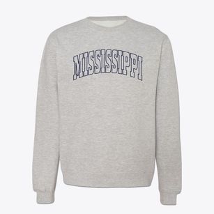  Mississippi Trendy State Crewneck Sweatshirt