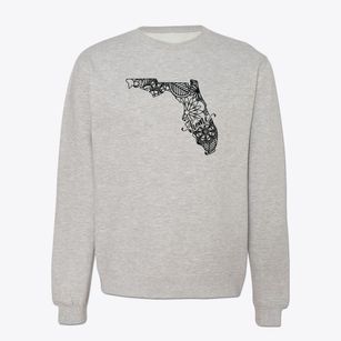  Florida Mandala Crewneck Sweatshirt