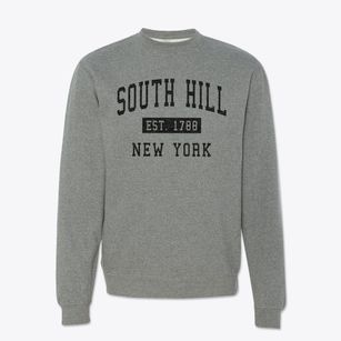 South Hill New York Classic Established Crewneck Sweatshirt