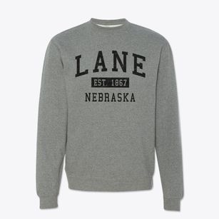 Lane Nebraska Classic Established Crewneck Sweatshirt