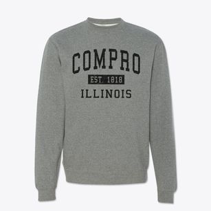 Compro Illinois Classic Established Crewneck Sweatshirt