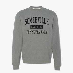Somerville Pennsylvania Classic Established Crewneck Sweatshirt