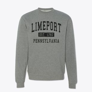Limeport Pennsylvania Classic Established Crewneck Sweatshirt