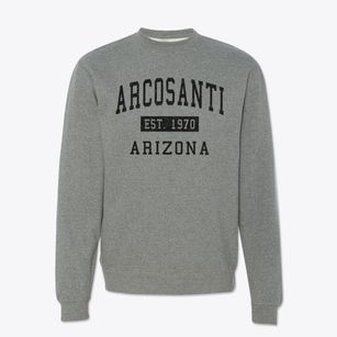 Arcosanti Arizona Classic Established Crewneck Sweatshirt