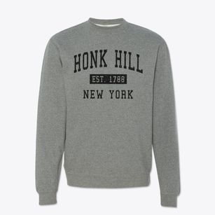 Honk Hill New York Classic Established Crewneck Sweatshirt