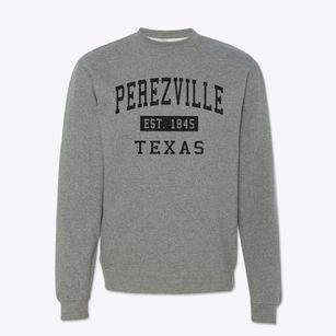 Perezville Texas Classic Established Crewneck Sweatshirt