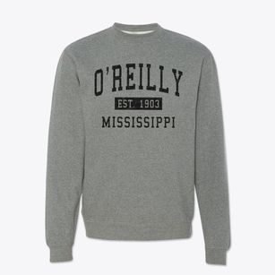 O'reilly Mississippi Classic Established Crewneck Sweatshirt