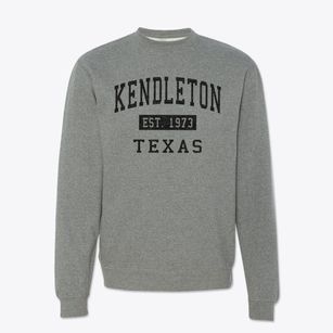 Kendleton Texas Classic Established Crewneck Sweatshirt