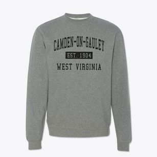 Camden-on-gauley West Virginia Classic Established Crewneck Sweatshirt