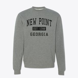 New Point Georgia Classic Established Crewneck Sweatshirt