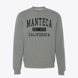 Manteca California Classic Established Crewneck Sweatshirt